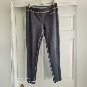 Aip-n-Rock, gray, cotton leggings, size Medium